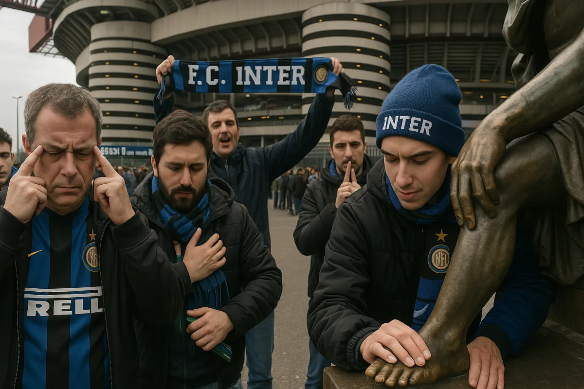 Superstizioni nerazzurre prima dei big match: cosa succede davvero tra le fila dei tifosi all'ingresso a San Siro