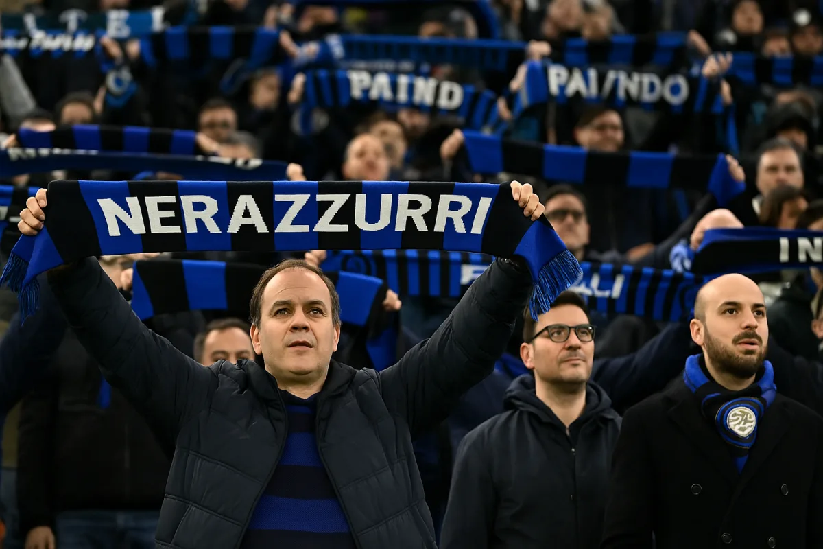 Perché tanti fan nerazzurri portano sciarpe personalizzate agli incontri? Cosa rappresentano davvero questi accessori