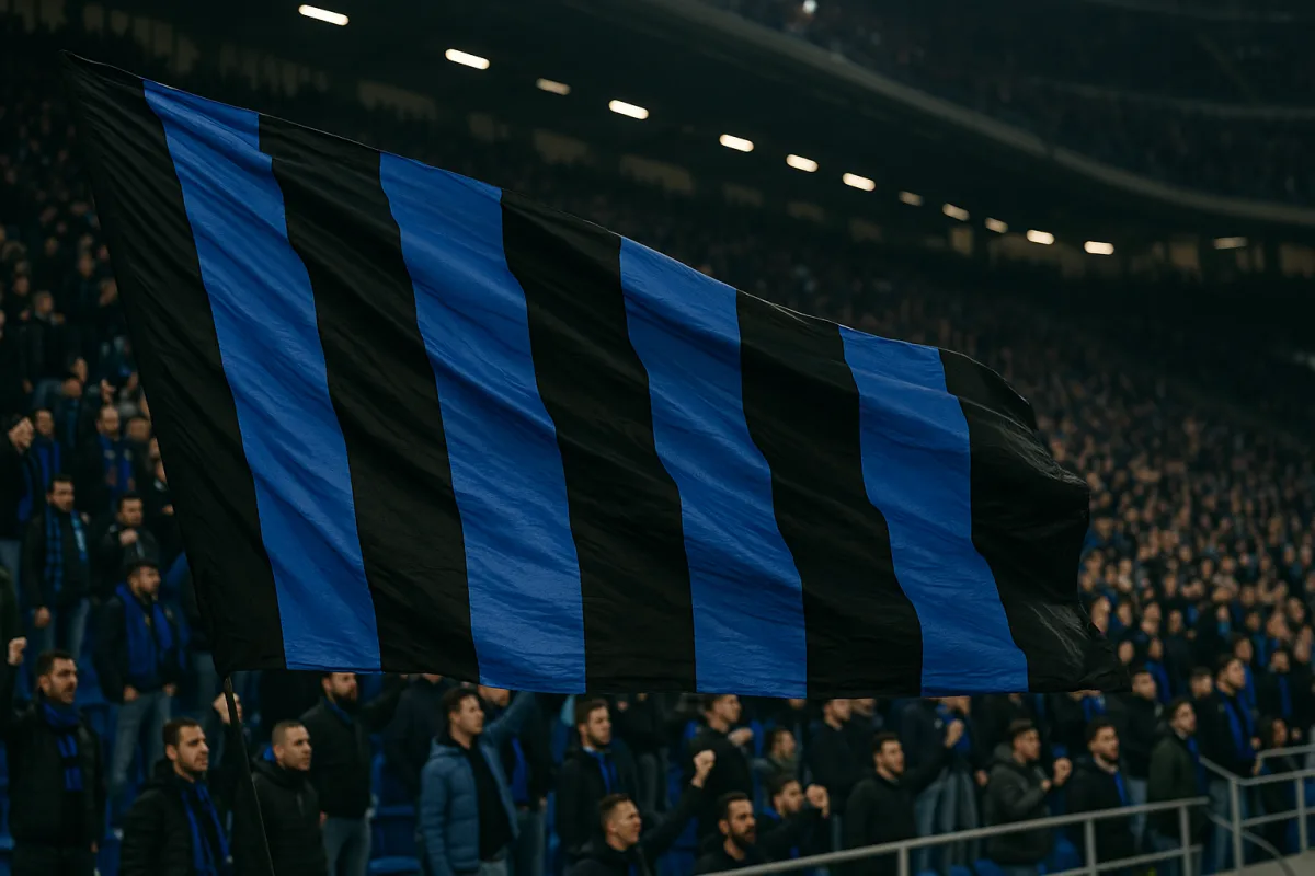 Storia e unicità dei bandieroni nerazzurri: come vengono realizzati e quale significato hanno nello stadio